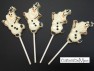 511sp Snowman Ollie Frozen Chocolate or Hard Candy Lollipop Mold 511sp Snowman Ollie Frozen Chocolate or Hard Candy Lollipop Mold